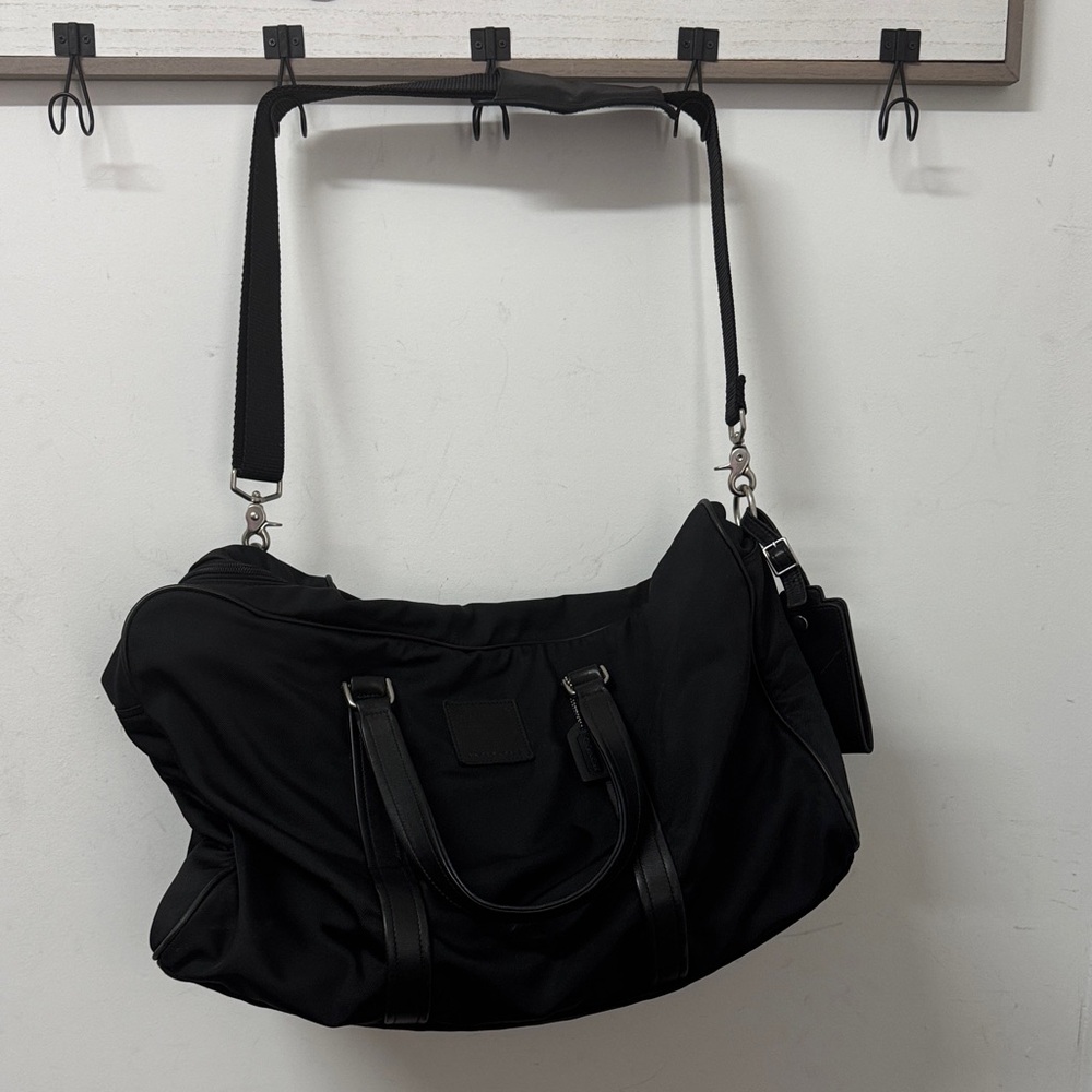 Coach Black Duffel Bag for Men - Picture 5 of 8